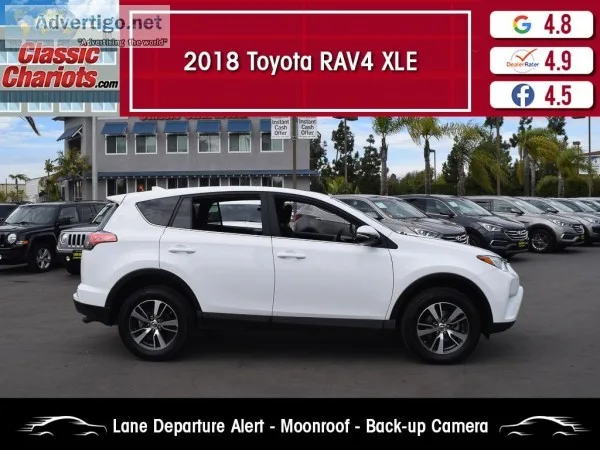 Used 2018 Toyota RAV4 XLE for Sale in San Diego - 20842r
