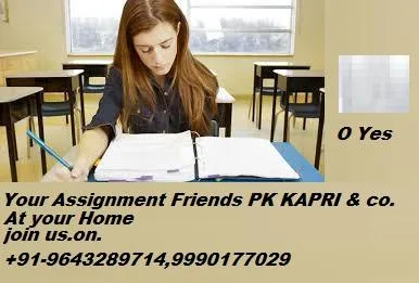 National Institute of Open Schooling (NIOS) Tutor Marked Assignm