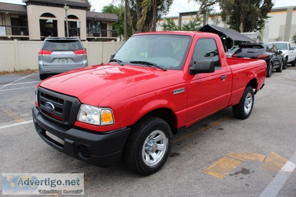 2010 FORD RANGER REGULAR CAB XL MANUAL  PICKUP 2D 6 FT