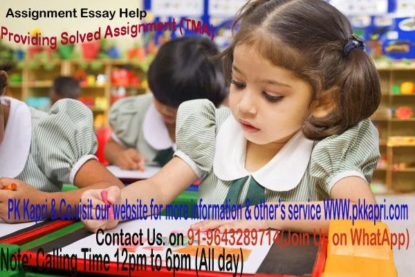 ANNAMALAI University IGNOU NIOS Solved Assignment (TMA) for the 