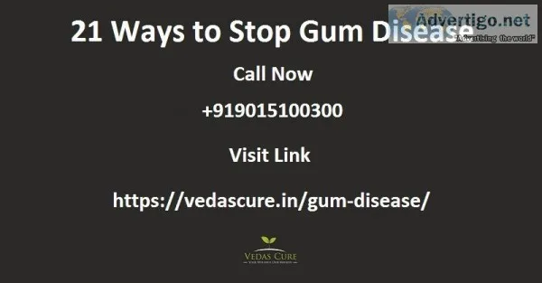 21 Ways to Stop Gum Disease
