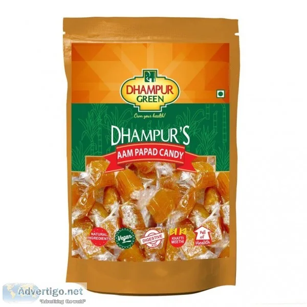 Aam papad Online Buy at (150 Gm 130 Rs) - DhampurGreen