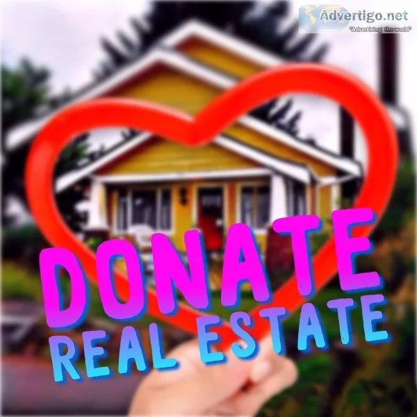 Donate Real Estate For A Tax Deduction