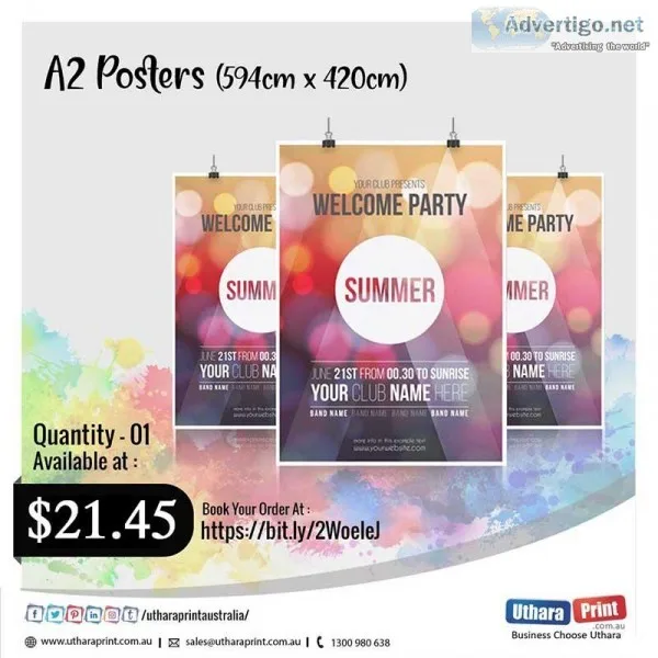 Uthara Print Australia - A2 Posters (594cm x 420cm)