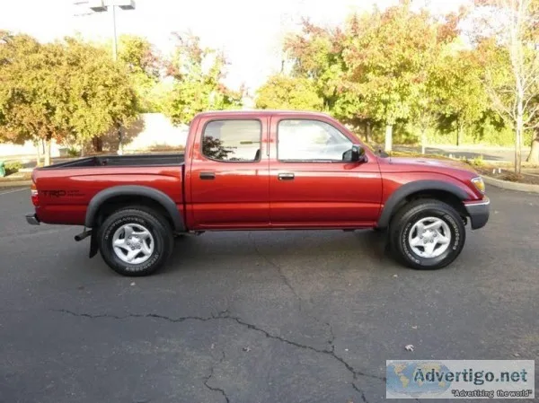 2004 Toyota Tacoma Red Pickup Truck 93500 Miles
