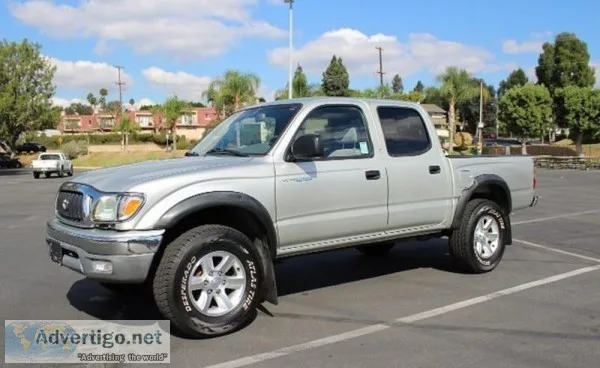2004 Toyota Tacoma Silver Pickup Truck 92500 Miles