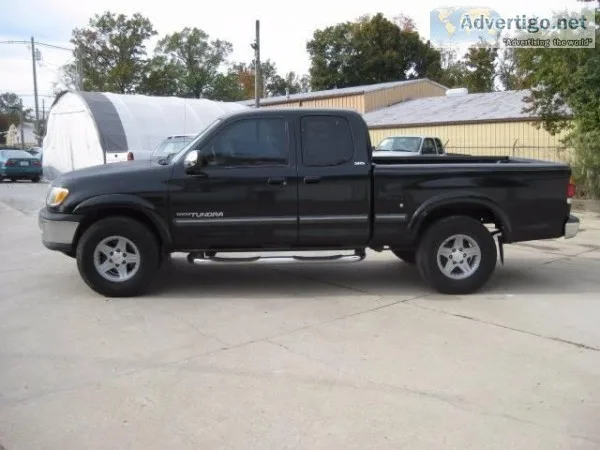 2003 Toyota Tundra Black Pickup Truck 83521 Miles