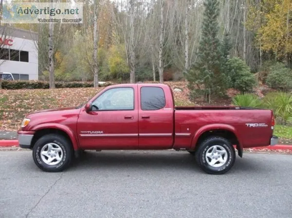 2003 Toyota Tundra Red Pickup Truck 91796 Miles
