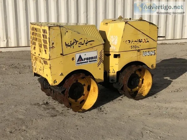 2012 RAMMAX 1510-CL WALK BEHIND PADFOOT ROLLER 0368
