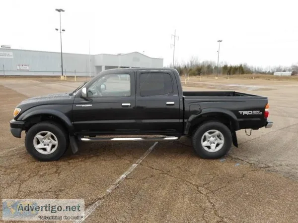 2004 Toyota Tacoma Black Pickup Truck 61613 miles