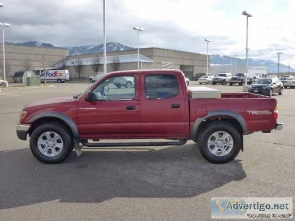 2004 Toyota Tacoma Red Truck Pickup 61620 Miles