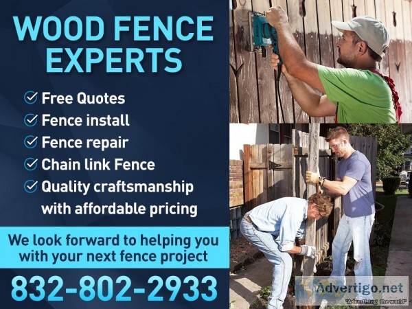 NEW FENCE INSTALL - REPAIRS - GATES - FAMILY OWNED WONT BREAK TH