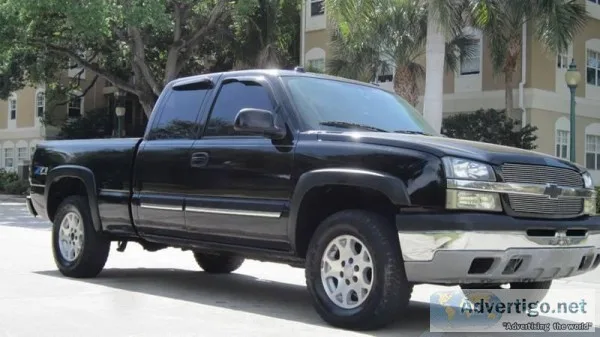 2004 Chevrolet Silverado 1500 Z71 Charcoal Pickup Truck 42112 mi