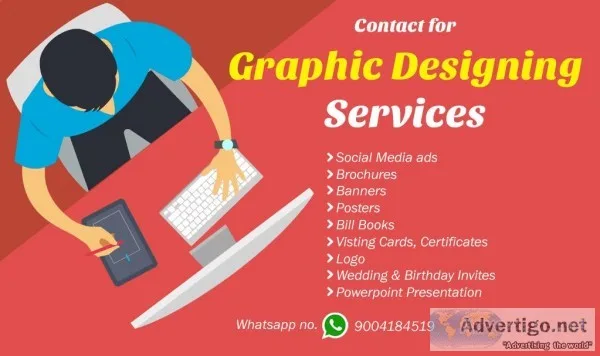 We provide Graphic Designing services