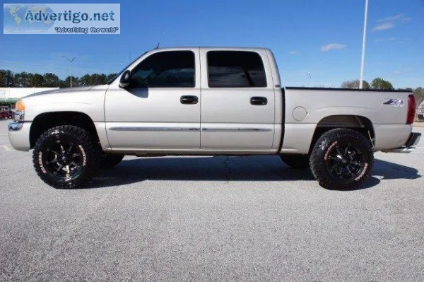 2004 GMC Sierra 1500 Silver Pickup Truck 59052 Miles