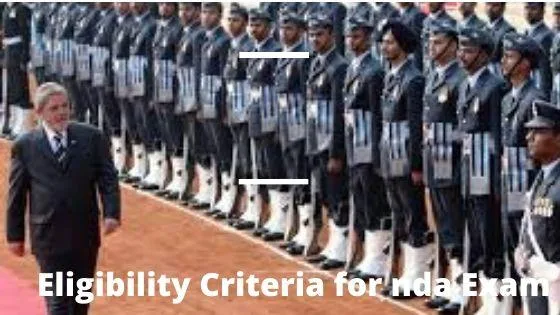 Eligibility Criteria for nda Exam