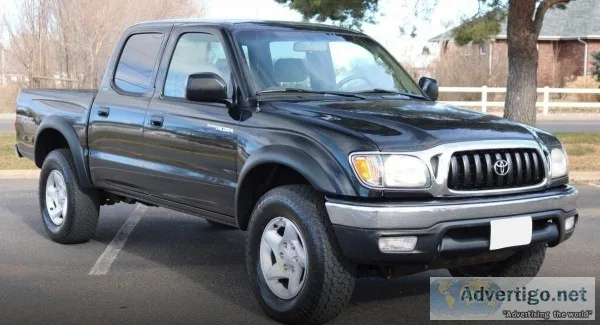 2004 Toyota Tacoma Black Pickup Truck 54607 Miles