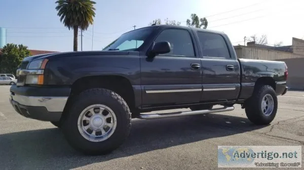 2004 Chevrolet Silverado 1500 Grey Pickup Truck 48408 miles