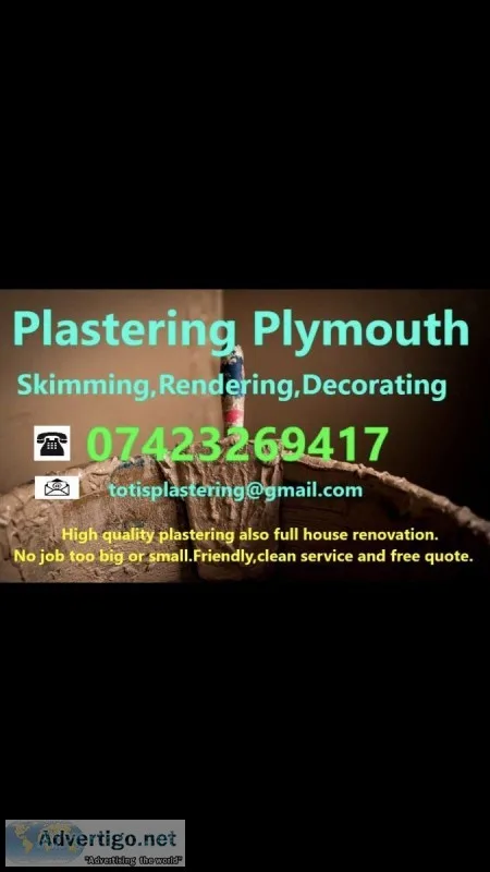 Plastering