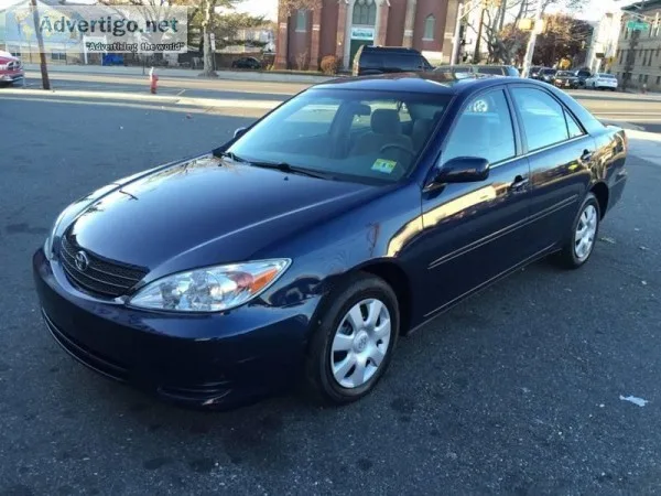 2004 Toyota Camry Blue LE 55213 Miles