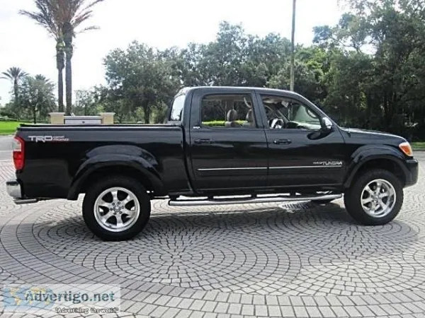 2006 Toyota Tundra Black Pickup Truck 40657 Miles