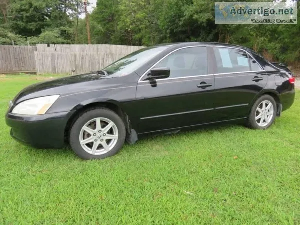2004 Honda Accord EX Black 71211 miles