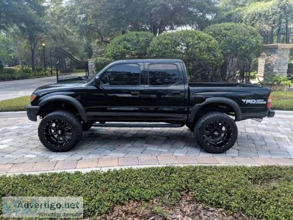 2004 Toyota Tacoma Black Pickup Truck 61608 Miles