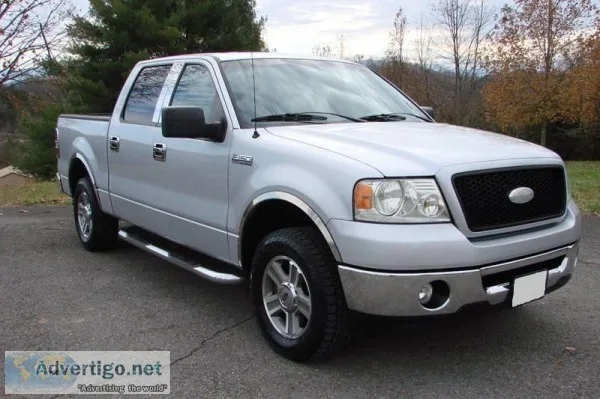 2006 Ford F-150 XLT Silver Pickup Truck 49705 miles
