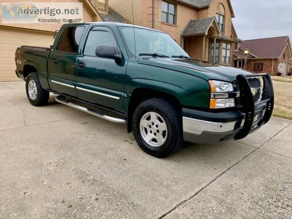 2004 Chevrolet Silverado 1500 LS Green PickUp Truck 76854 Miles