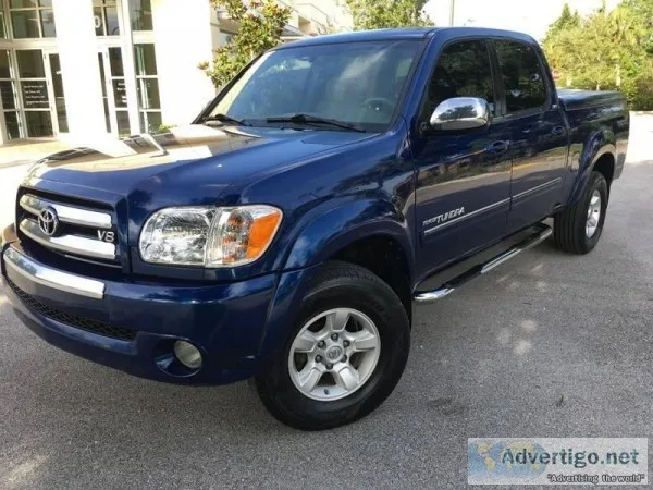 2006 Toyota Tundra Blue Pickup Truck 40658 miles