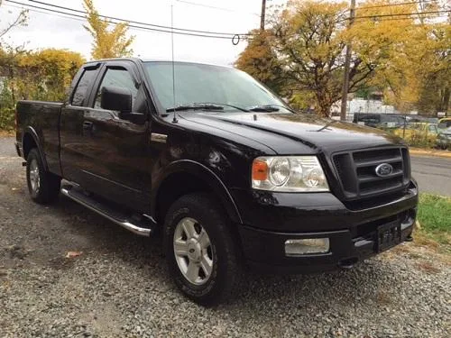 2005 Ford F-150 XLT Pickup Truck Black 66211 Miles