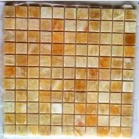 Yellow Onyx 1x1 Polished Mosaic
