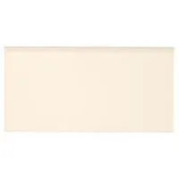 Almond 3X6 Glossy Single Bullnose