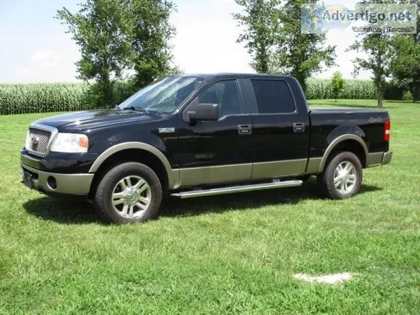 2005 Ford F-150 Black Pickup Truck 55985 Miles