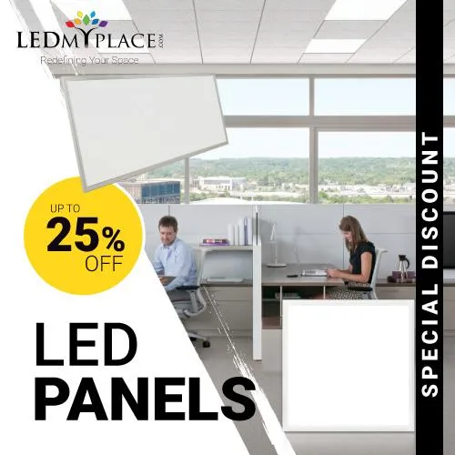 Secure Your Indoor Areas by Using LED Panel Light