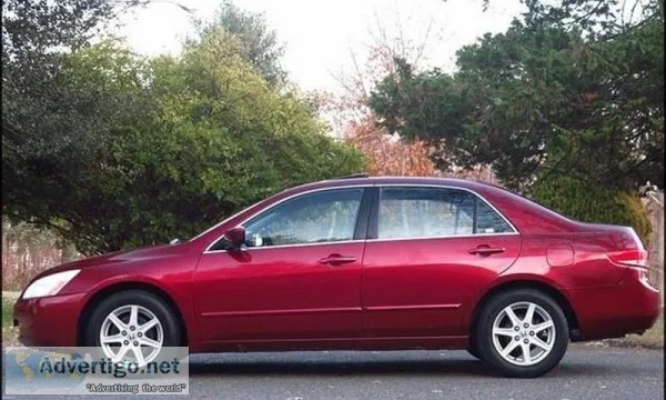 2004 Honda Accord EX Red 37222 Miles