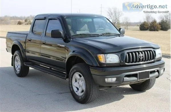 2004 Toyota Tacoma Black Pickup Truck 92712 Miles