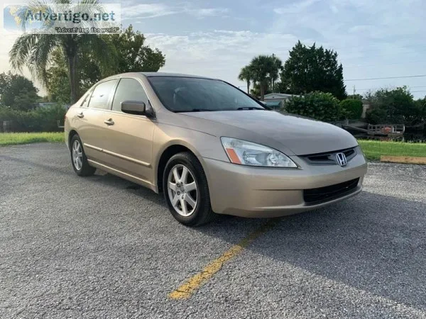 2005 Honda Accord EX Gold 82807 miles