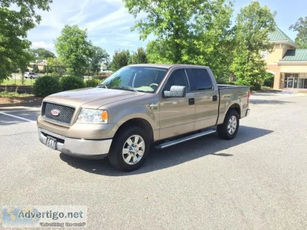 2005 Ford F-150 Tan Pickup Truck 70756 Miles