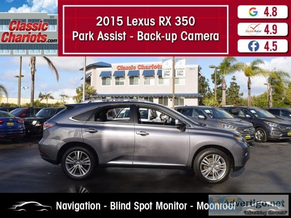 Used 2015 Lexus RX 350 for Sale in San Diego - 20836
