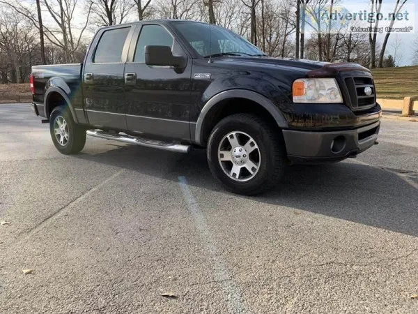 2006 Ford F-150 FX4 Black Pickup Truck 56341 Miles