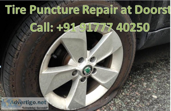 Tubeless Tyre Puncture Repair in Gachibowli Hyderabad