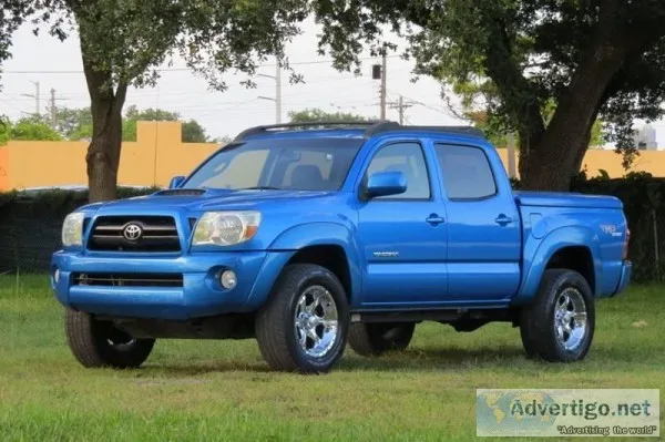 2005 Toyota Tacoma Blue Pickup Truck 53200 Miles