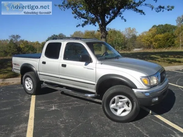 2004 Toyota Tacoma Silver Pickup Truck 89686 Miles