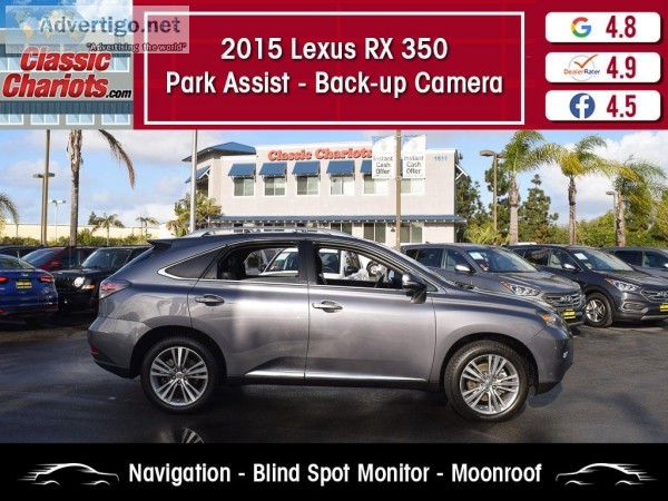 Used 2015 Lexus RX 350 for Sale in San Diego - 20836