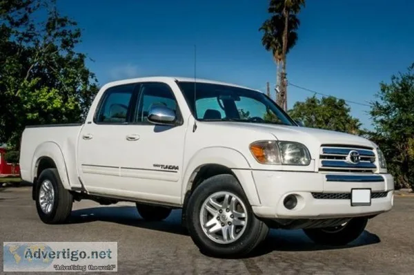 2005 Toyota Tundra White Pickup Truck 32330 Miles