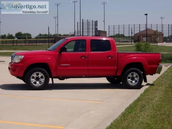 2005 Toyota Tacoma Red Pickup Truck 50231 Miles