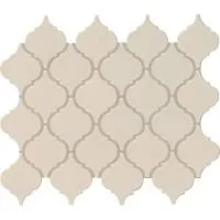 Almond Glossy Arabesque Mosaic
