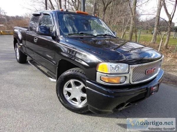 2005 GMC Sierra 1500 Pickup Black Truck 60614 Miles