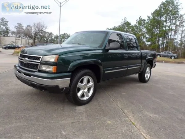 2006 Chevrolet Silverado 1500 Green Truck 58863 miles
